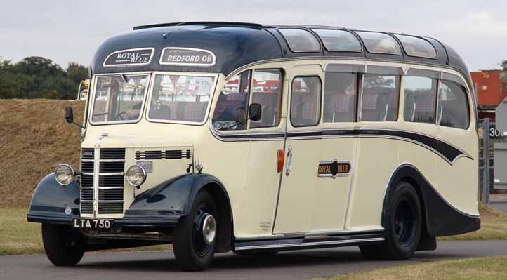 Royal Blue Bedford OB Duple 1411